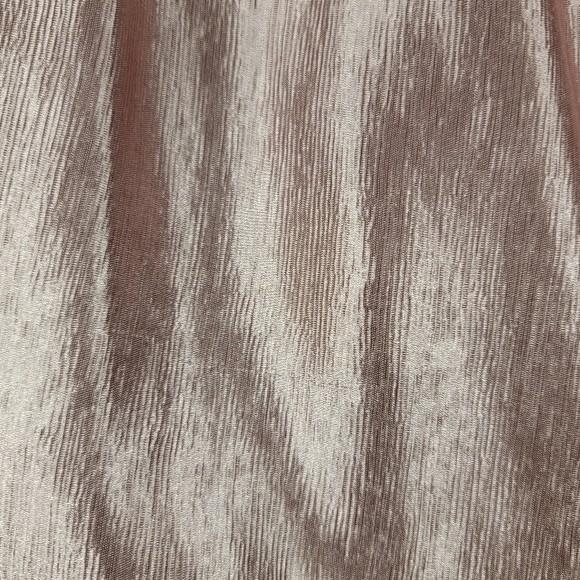 Zara Basic Collection Rose Metallic Sleeveless Top Size M - Picture 7 of 9